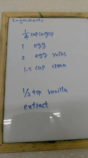 語言家活動課程/Language Plus Living Place activity - Creme Brulee 烤布蕾