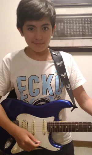 Owen is growing up.  Owen長大了