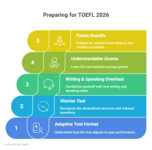 2026年TOEFL托福考試重大改制亮點全解析 - Major Changes in the TOEFL 2026 Format: What You Need to Know